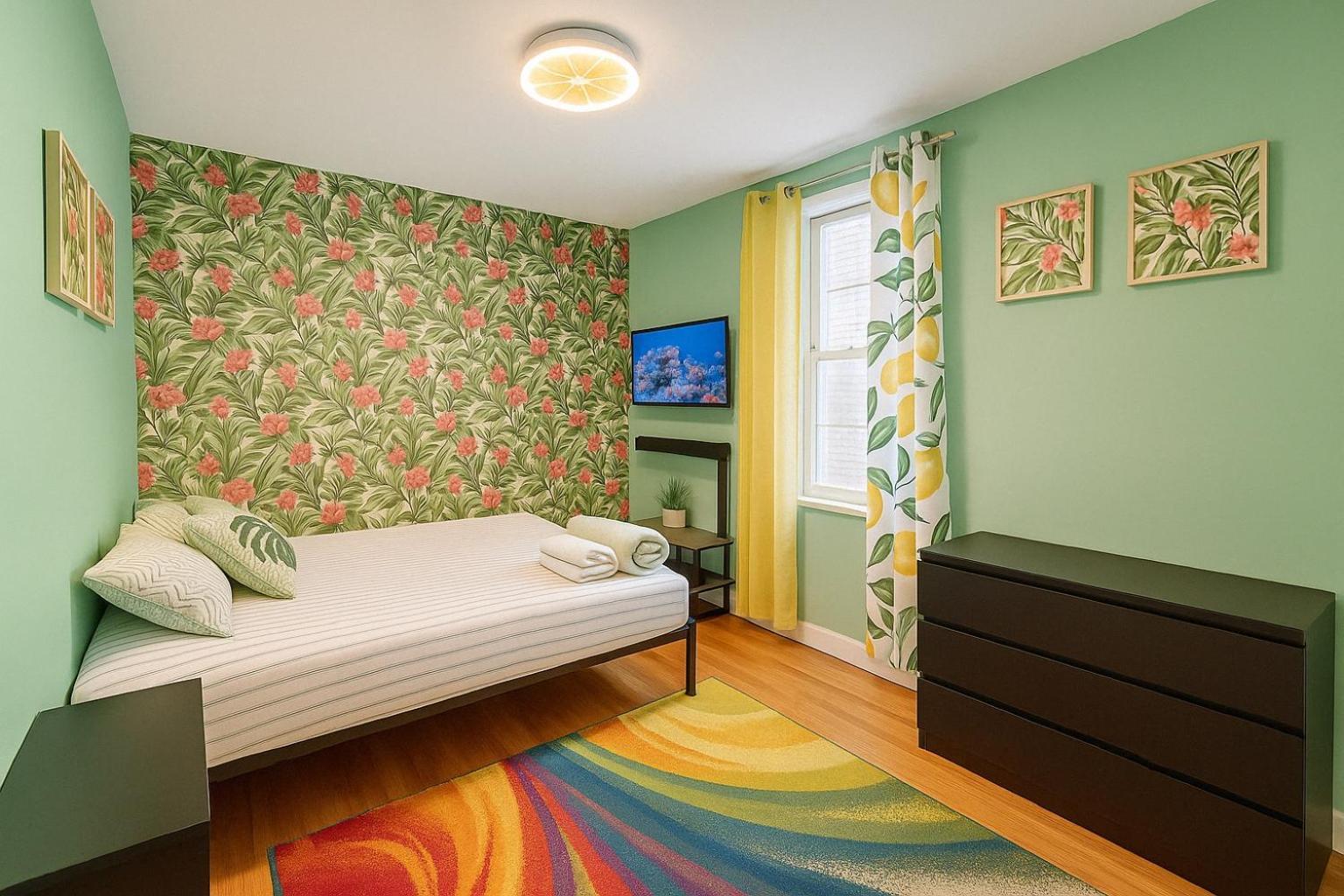 Apartamento Tropical Comfort In Harlem Cozy With Snacks & Style